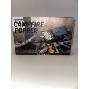 Campfire Popcorn Popper‎ Protocol Camping Popcorn Maker 3 Quarts 5 Minutes Long